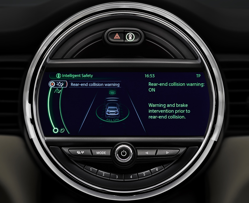 Illustration for article titled Premium Driver Assistance Systems Coming To New Mini Hardtop
